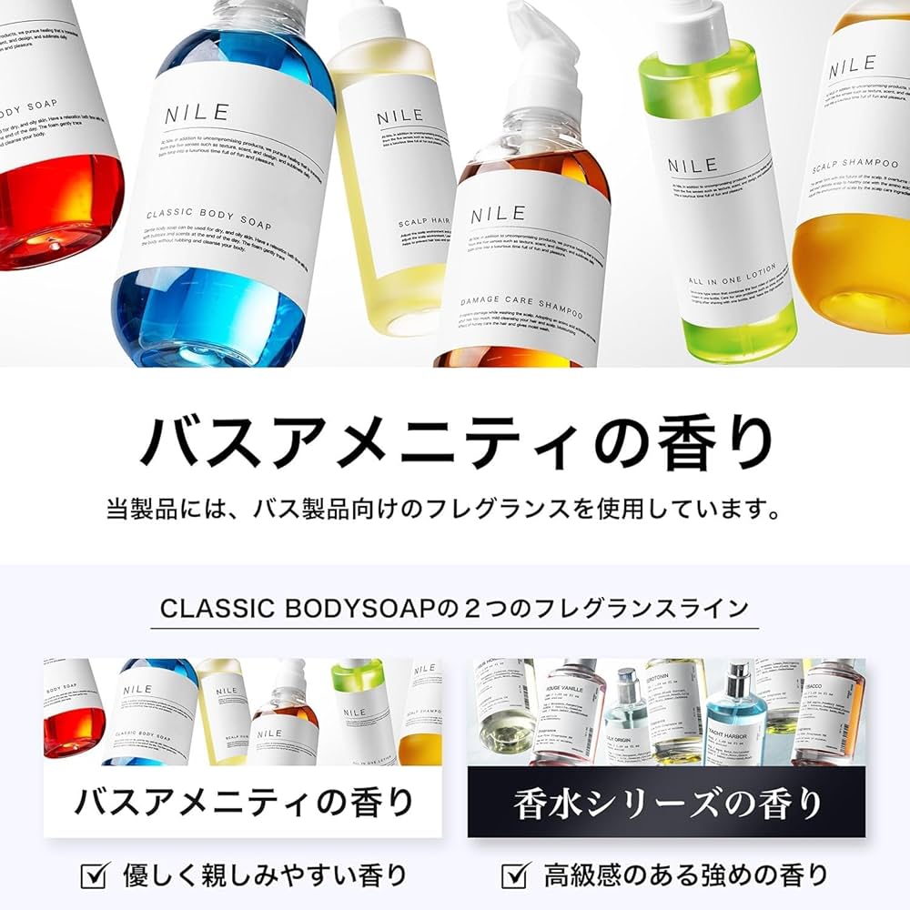 Amazon | NILE クラシックボディーソープ 400ml フルーティー